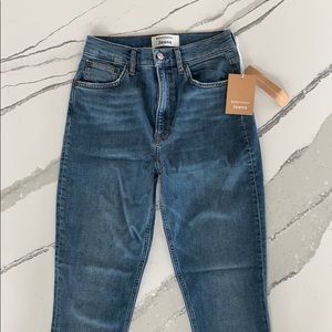 Reformation High & Skinny Jeans in Rhine